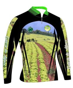 Camisa proteção UV Alface