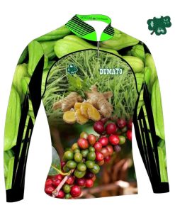 Camisa Proteção UV Mix de Culturas Café