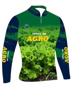 Camisa Proteção UV Força do Agro Alface